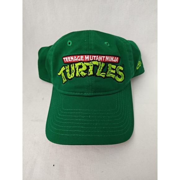 Teenage Mutant Ninja Turtles Adult Hat New Era Green 9Twenty Nickelodeon TMNT - Picture 8 of 8